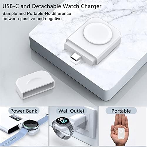 RAUGEE Premium Foldable 3-in-1 Fast Wireless Charging Station for Samsung Devices – Compact & Stylish Charger for Galaxy S25 Ultra/S24/S23/S22/Z Flip/Fold & Galaxy Watch Ultra/7/6/5/4/3 – Efficient Power Delivery, Declutter Your Space with Sleek Design and Optimal Portability