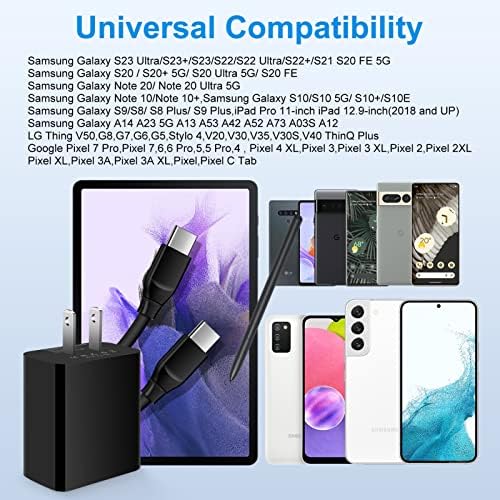 Pixel 9 Wireless Charger – 15 W Fast Charging Stand for Google Pixel 9, 9 Pro, XL, Fold 8, & Samsung Galaxy S Series – Universal Compatibility with Enhanced Safety Features – Sleek, Space-Saving Design for Effortless Charging Anywhere