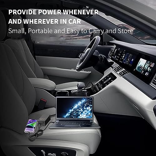 High-Speed 100 W USB-C Laptop Car Charger for Dell, Lenovo, Mac Book, HP, LG, Samsung – Universal Compatibility & Dual Charging Port for On-the-Go Power Solutions Elevate your charging experience with our versatile 100 W USB-C laptop car charger, engineered for seamless compatibility with top brands including Dell Latitude, Lenovo Think Pad, Mac Book Pro/Air, HP Spectre, and more. This advanced car charger features innovative rectifier technology that stabilizes voltage fluctuations, ensuring rapid and efficient power delivery of up to 100 W via USB-C, alongside an additional USB-A port offering 18 W max output. Ideal for a variety of vehicles such as cars, trucks, RVs, and boats, this charger is the perfect travel companion, enabling you to power your laptop and charge your mobile devices simultaneously. With a 30-day risk-free trial and a 24-month exchange guarantee, experience peace of mind while staying connected wherever you go. Optimize your productivity with this essential laptop accessory designed for both performance and convenience.