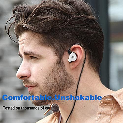 YINYOO KBEAR KS1 Wired In-Ear Monitors – Premium High-Resolution Noise-Canceling Earbuds for Musicians and Audiophiles – Unmatched Bass Performance and Crystal Clear Audio – Ergonomically Designed for Comfort and Wide Device Compatibility – Ideal for Live Performances and Everyday Listening