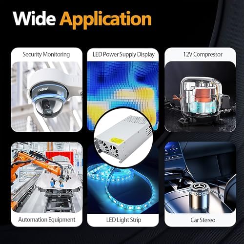 Versatile 24 V 60 W AC to DC Power Supply Adapter – High-Efficiency Converter for CCTV, RVs, LED Lighting, and Pumps – Universal Multi-Voltage Compatibility (110 V/120 V/220 V) for Consistent Performance in All Applications