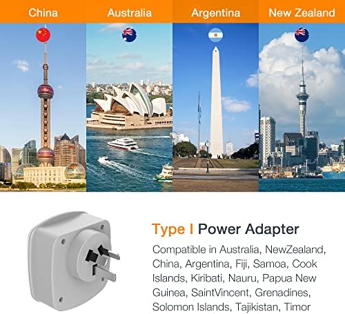 Ultimate TESSAN Type G UK Travel Plug Adapter with Dual USB Fast Charger Ports – Compact US to UK Power Converter for Effortless Global Connectivity in Scotland, London, Ireland, Kenya, Dubai & Qatar