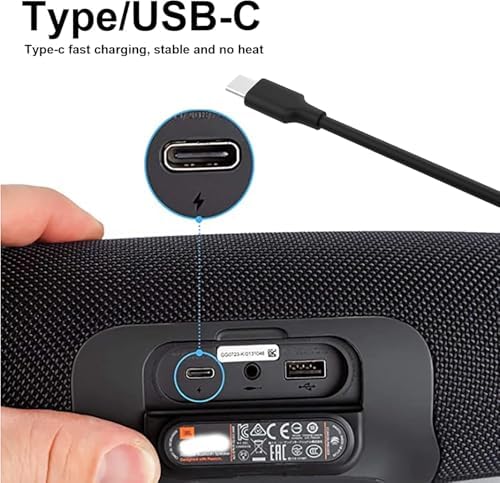 High-Performance 65 W USB-C Charger for JBL Extreme 3 Speaker – Fast Charging Power Adapter for Ultimate Sound Experience and Universal Compatibility with USB-C Devices