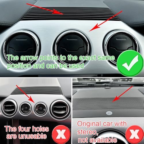 Ford Mustang 2015-2023 Smartphone Holder – Premium Vent-Mounted Cradle for Secure and Convenient Access – Ideal for All Models – Effortless Installation, Adjustable Viewing Angles, and Durable Design – Ultimate Driving Companion for Navigation and Hands-Free Calls