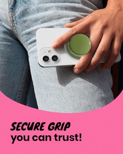 Transform Your Mobile Interaction with the On The Grip Macaron Color Collapsible Phone Grip & Stand – Chic White Round Holder for Optimal Device Control, Universal Compatibility, and Effortless Hands-Free Viewing – Ideal Smartphone Accessory for Secure Handling and Travel-Friendly Design
