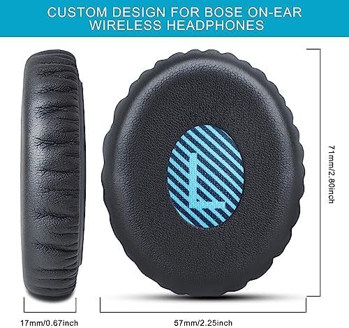Ultimate Comfort Replacement Ear Pads for Bose OE2 Headphones | GVOEARS Premium Memory Foam Cushions for OE2, OE2 i, Sound True & Sound Link Models | Durable Black Earpads for Enhanced Listening Experience & Long-lasting Quality