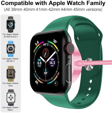 Magnetic Fast Charging Cable for Apple Watch – Portable 1.6 FT Wireless Charger Compatible with All i Watch Series Ultra/10/9/8/7/6/SE/SE2/5/4/3 – Quick Connection & Enhanced Durability for Effortless Charging