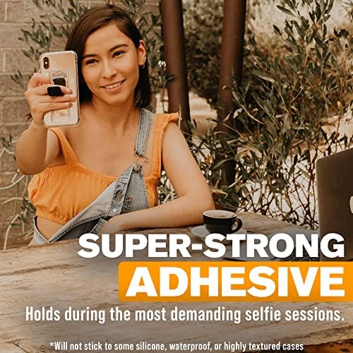 Versatile Scooch Wingback | Innovative Snap Out Phone Grip and Stand for All Smartphone Models – Effortless Two-Way Viewing with Magnetic Car Mount Compatibility – Ideal for Cooking, Video Streaming, and Hands-Free Use – Universal Fit for Any Case and Surface