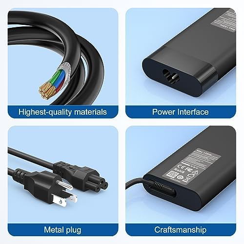 Ultra-Slim 65 W USB-C Laptop Charger for HP Spectre, Envy & Elite Series – Fast Charging AC Adapter for X360, Chromebook, and ZBook – Enhanced Compatibility & Travel Efficiency – Ideal Power Solution for Professionals and Students