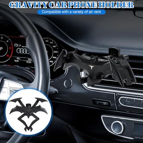 Revolutionary Bat Wings Car Phone Holder – Universal Air Vent Mount with Mechanical Wings for Ultimate Smartphone Stability and Safety While Driving