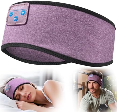 Bluetooth 5.4 Wireless Sleep Headphones: Ergonomic Multi-Functional Headband & Eye Mask for Ultimate Comfort – Perfect for Side Sleepers, Travelers, and Fitness Lovers – Enhance Relaxation and Performance Anywhere, Ideal Tech Gift for Music and Yoga Enthusiasts