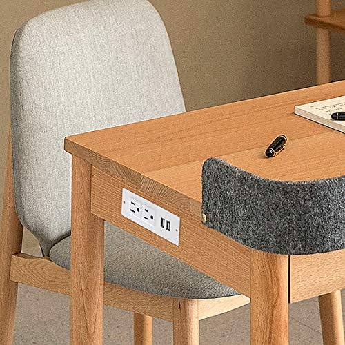 Recessed Power Strip with USB C PD Fast Charging – 30 W Flush Mount Desk Outlet for Space-Saving Convenience, 2 AC Outlets & 2 USB Ports, 6 ft Cord, Ultra Thin Flat Plug for Tidy Workspaces – Perfect for Home Offices and Multi-Device Charging Solutions
