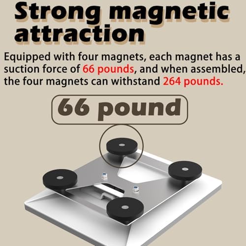 Revolutionize Your Mobile Internet Experience with the 264 lb Heavy-Duty Starlink Mini Magnetic Car Roof Mount Kit | Securely Attach Your Starlink Mini for Unmatched Connectivity on the Go | Perfect for Kickstand with Hole Version | Weather-Resistant Design for All Conditions | Effortless Installation with No Drilling Required | Lightweight and Portable for Easy Transport | Elevate Your Adventures with Reliable Internet Anywhere