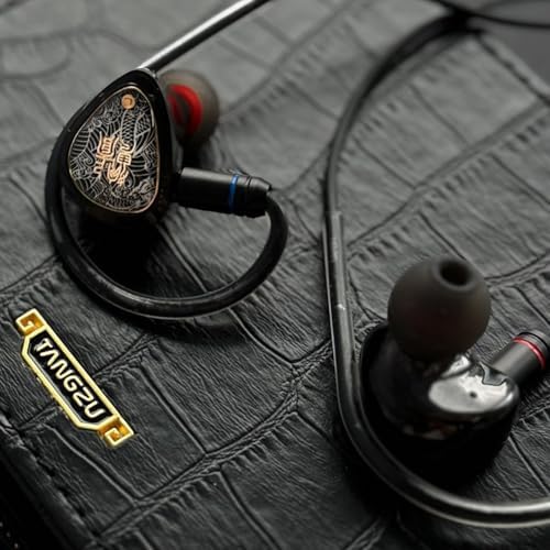 Yongse TANGZU Wan’er II S.G 2 nd Gen Audiophile Gaming Earphones – Premium 10 mm Dynamic Drivers for Deep Bass & Crisp Treble, Durable Detachable Silver-Plated Cable for Longevity, Ergonomic Fit for Gamers & Musicians, 4.4 mm Connector – Ultimate Comfort & Superior Sound Clarity for an Immersive Experience
