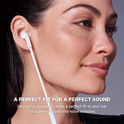 Belkin Sound Form USB-C Wired Earbuds – Premium In-Ear Earphones with Microphone for i Phone 15, i Pad Mini, Galaxy S24, Google Pixel & Android – Noise-Isolating, Sweat-Resistant Design for Ultimate Audio Performance – Black – Seamless Connectivity & Comfort