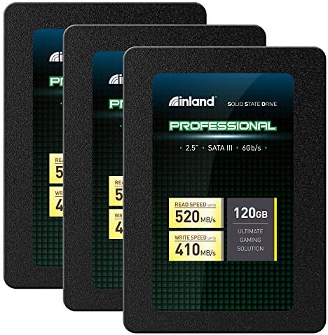 Unlock Lightning-Fast Performance with INLAND Professional 1 TB SSD – Cutting-Edge 3 D NAND SATA III 6 Gb/s 2.5″ Internal Solid State Drive for Ultimate Reliability and Versatile Compatibility