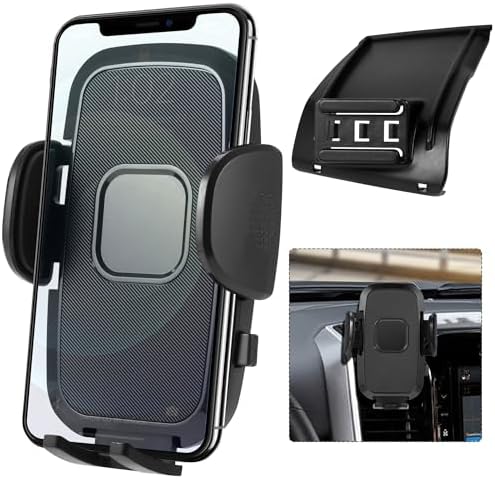 Premium Vertical Navigation Phone Holder for Dodge Ram 1500/2500/3500 (2019-2025) – Custom Air Vent Mount for 4″-7″ Smartphones – Unmatched Stability & Hands-Free Convenience for Enhanced Driving Experience