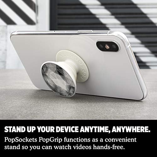Mag Safe Pop Grip for i Phone – Magnetic Phone Stand with Swappable Top – Bon Bon Black – Ergonomic Secure Grip for Hands-Free Viewing & Wireless Charging Compatibility – Ultimate Mobile Accessory for Enhanced Usability and Style