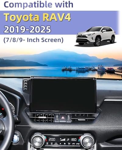 Upgrade Your Toyota Tundra or Sequoia Driving Experience with the 360° Rotating Mag Safe Phone Holder – Premium Dashboard Mount Designed for 2020-2025 Models, Ensures Safety, Accessibility, and Sleek Aesthetics Without Air Vent Obstruction