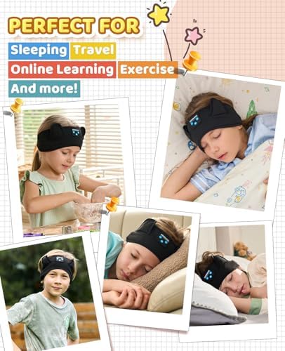 Ultimate Kids Bluetooth Headphones for Safe and Stylish Listening – Versatile Wired Playback Option with Volume Limiting Technology – Durable and Lightweight Design for Travel, School, and Home Use – Adjustable Headband for Customized Comfort – Compatible with Kindle, Tablets, and Cell Phones – Perfect for Boys and Girls