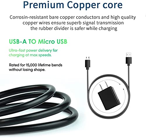 Enhance Your Bose Sound Link Experience with Our 2 Pack Micro USB Fast Charger Cable – Quick Power Restoration, Sturdy Build, and Extra Length for Ultimate Flexibility – Compatible with Sound Link Color, Mini II, Micro, Revolve & Revolve Plus – Stay Powered for Uninterrupted Audio Enjoyment