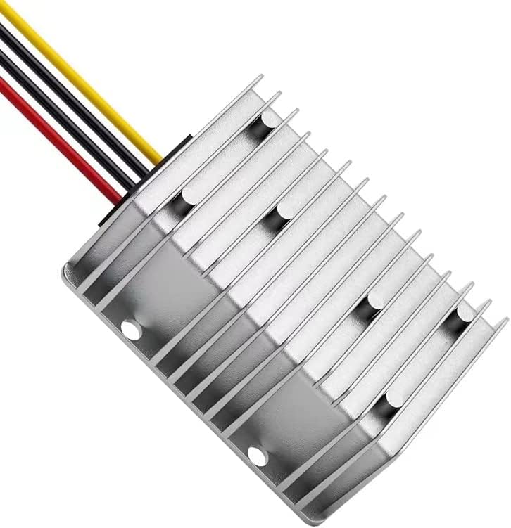 High-Efficiency 30 A Waterproof DC 24 V to 12 V Power Converter – 360 W Buck Supply for Golf Carts & Club Cars with Superior Compatibility and Streamlined Performance Solutions