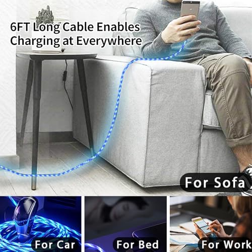 Elevate Your Charging Experience with the 6 ft USB C to USB C Fast Charging Cable – Featuring LED Status Indicator, 3 A Power Delivery for i Phone 15/15 Pro, Mac Book, and Samsung Galaxy S23 – Durable, Tangle-Free Design for Effortless Connectivity at Home or Office