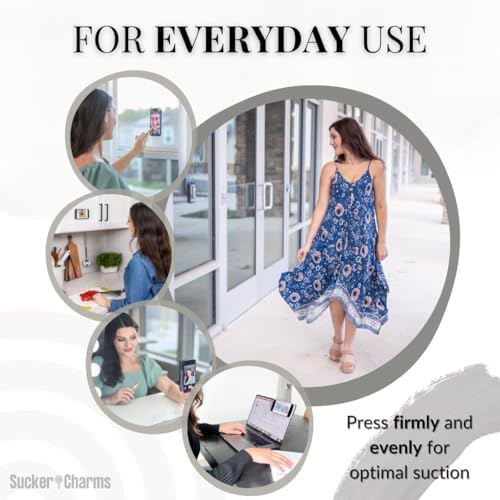 Lavender Fizz Silicone Phone Mount – Versatile Hands-Free Suction Holder for i Phone & Android – Ideal Tik Tok Filming & Video Call Accessory – Secure, Removable Grip for Effortless Mobile Use – Stylish & Functional Design for On-the-Go Convenience