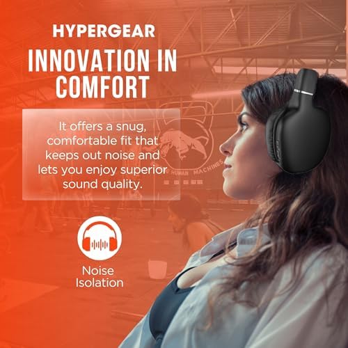 Transform Your Listening Journey with Premium Foldable Bluetooth Over-Ear Headphones – Superior Noise Isolation for Ultimate Focus, Plush Foam Ear Cushions for Extended Comfort, and Built-in Microphone for Effortless Communication – Perfect for Fitness Enthusiasts and Travel Lovers Alike, Unisex Design for All Users