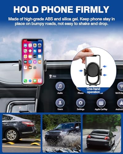 Autorder 360-Degree Rotating Car Phone Holder for Toyota Corolla 2019-2025 & Corolla Cross 2022-2025 – Hands-Free Air Vent Mount for Optimal Navigation & Communication – Durable & Sleek Design for Enhanced Driving Safety and Convenience