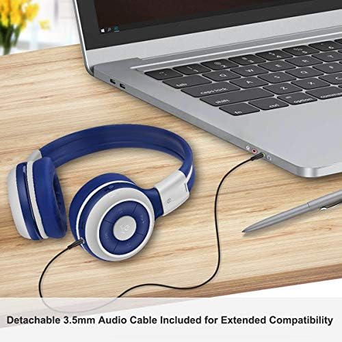Elevate Your Child’s Audio Adventure with SIMOLIO Kids Bluetooth Over-Ear Headphones – Volume-Limiting Safety (75 d B, 85 d B, 94 d B), Lightweight & Foldable Design for Easy Travel, Adjustable Fit for Growing Ears, Built-in Mic for Online Learning – Stylish, Durable & Perfect for Music, Movies & Educational Content – The Ultimate Listening Companion for Young Explorers