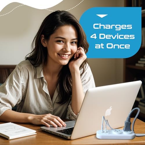 Compact Travel Power Adapter Set for Brazil, Peru & Chile – 20 W Dual USB & USB-C Charger with 2 USA Sockets – Fast Charging with Type C & N Attachments – Portable Plug Converter for Global Travelers – Stay Connected Anywhere