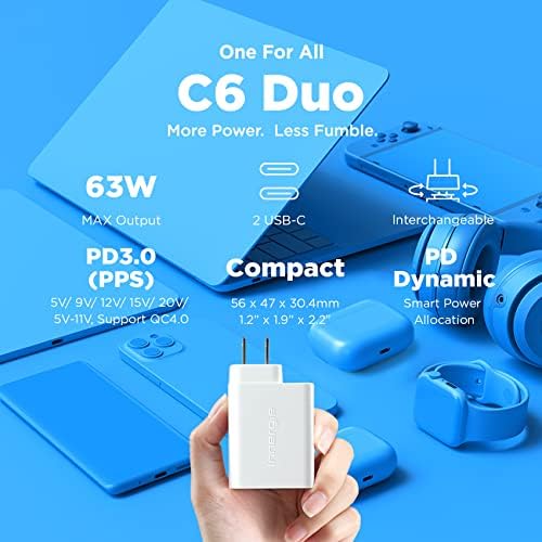 Experience Unmatched Charging Efficiency with Innergie SE3 30 W USB-C Fast Charger – Versatile Power Adapter for i Phone 16, Samsung S24, Mac Book Air & More – Advanced SFC 2.0, PD 3.0, QC 4+ Compatibility with Safety Features for Optimal Device Protection – Compact & Portable Design for On-the-Go Power Solutions – Elevate Your Charging Experience Today!