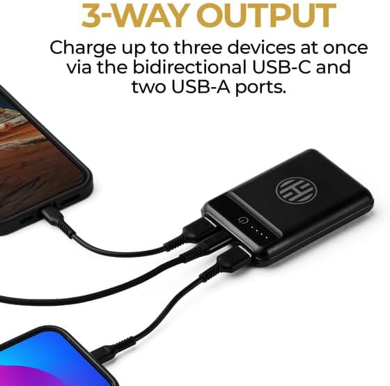 HALO 5000 m Ah Dual USB Power Bank – Ultimate Travel Companion with Fast Charging and Enhanced Device Compatibility Experience uninterrupted power with the HALO 5000 m Ah Dual USB Power Bank, engineered for those who demand efficiency on the go. This compact and lightweight charger features dual USB ports, allowing you to charge two devices simultaneously without sacrificing speed. Designed for busy professionals and avid travelers, this portable power bank boasts a robust 5000 m Ah capacity, ensuring your smartphones, tablets, and gadgets remain energized throughout your adventures. With advanced fast charging technology, you can minimize downtime and stay connected when it matters most. Crafted from high-quality materials for durability, this power bank is not just functional but also stylish, making it the perfect accessory for modern lifestyles. Elevate your charging experience and never worry about battery life again with the HALO Power Bank – where convenience meets performance.