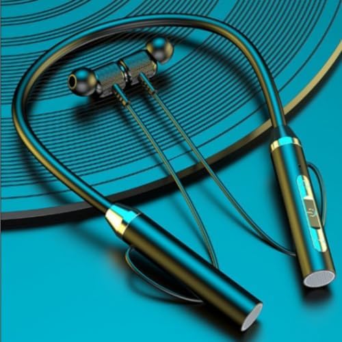 Discover Superior Audio Performance with Waterproof Bluetooth Neckband Headphones – 24-Hour Playtime, Noise Cancelling with Built-In Mic for Enhanced Focus in Sports & Fitness – Ultimate Comfort for Active Lifestyles and Daily Use
