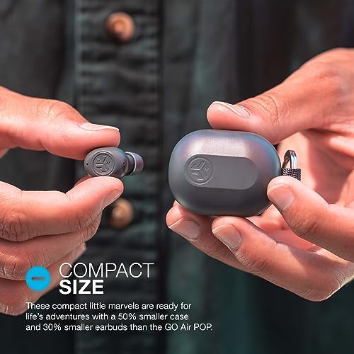JLab JBuds Mini Tones True Wireless Earbuds – Ultra-Lightweight Bluetooth Earbuds with IP55 Sweat & Dust Resistance, Seamless Multipoint Connectivity for Effortless Device Switching, Enhanced Be Aware Audio for Safety, and Customizable EQ Modes for Superior Sound and Clear Calls, Ideal for Active Lifestyles and Everyday Adventures