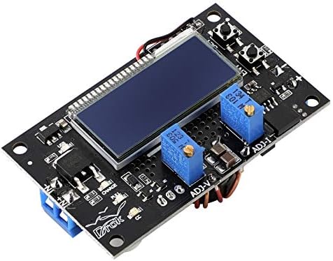 DROK Dual Pack Adjustable DC Voltage Regulator: 24 V to 12 V Step Down Converter with USB Charging Port, Versatile 6 V-32 V Input Range, 5 A Output for Optimal Efficiency and Reliable Power Management Solutions