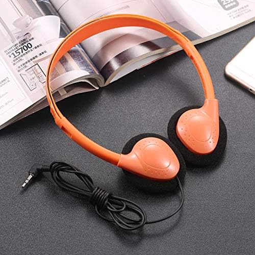 Bulk Kids Headphones – 25-Piece Classroom Audio Package for Enhanced Learning – Lightweight Adjustable On-Ear Design with Universal Device Compatibility in Sleek Black – Perfect for Engaging Group Activities and Extended Listening Comfort – Durable and Affordable Solution for Students and Adults