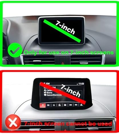 Mazda 3 2017-2018 Advanced 15 W Fast Wireless Car Phone Holder – Hands-Free Mount with 360-Degree Pivot for 7-Inch Displays – Ultimate Stability and Effortless Connectivity for Enhanced Driving Safety and Convenience