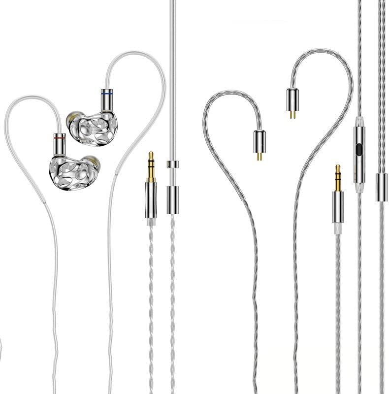 Transform Your Listening Journey with keephifi BLON BL-T3 High Fidelity In-Ear Monitors – Premium 11 mm Copper Clad Diaphragm for Deep Bass and Crystal Clear Vocals, Ergonomically Crafted for All-Day Comfort, Perfectly Suited for Sports, Gaming, and Music Enthusiasts, Enhanced Device Compatibility Featuring Built-in Mic for Effortless Hands-Free Communication – Lightweight Yet Durable Design to Complement Your Active Lifestyle