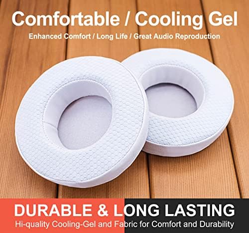 Upgrade Your Audio Experience with Virtuoso XT Cooling Gel Earpads – Premium Replacement for Virtuoso RGB Wireless SE Headset, Enhanced Comfort with Hybrid Fabric & Thick Cooling Gel (Black) – Perfect Fit, Easy Installation, Unmatched Breathability and Support