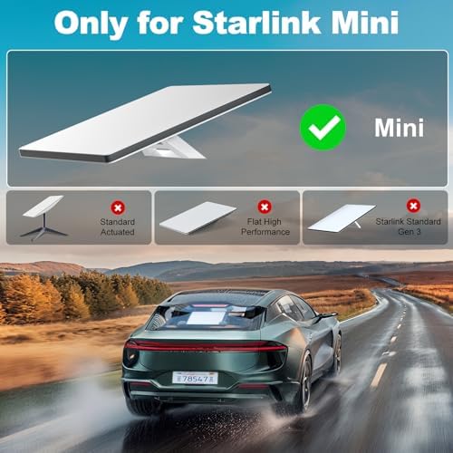 Ultimate Portable Starlink Mini Car Mount with Strong Suction Cup & Silicone Protection – 2-in-1 Sunroof & Window Mount for Uninterrupted Satellite Signal on RVs, Boats, and Road Trips – Essential Connectivity Solution for Adventurous Travelers