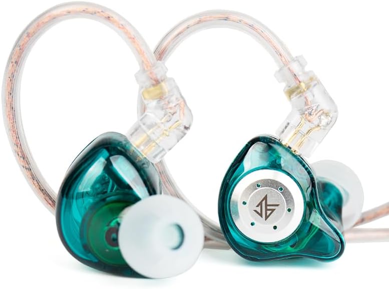KZ EDX PRO Hi-Fi Wired Earbuds: Premium In-Ear Monitors with 10 mm Dynamic Driver for Rich Bass & Unmatched Comfort – Detachable Cable for Seamless Connectivity & Superior Audio Experience – Ideal for Audiophiles and Daily Listeners