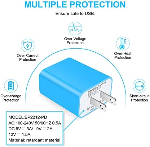 20 W USB C Fast Charger with 6 ft USB C to C Cable – Rapid Charging Solution for Samsung Galaxy S25 Ultra, S24 FE, Pixel 9, and More – Compact, Durable, and Travel-Friendly Charger to Power Your Android Devices Efficiently