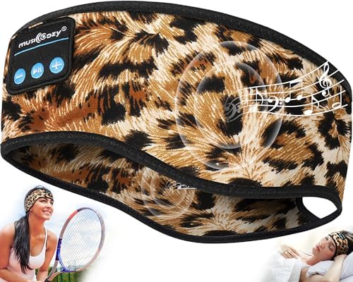 MUSICOZY Bluetooth 5.4 Sleep Headband Headphones – Ultimate Wireless Comfort for Sleep, Workouts, and Travel – The Perfect Gift for Active Lifestyles with Rapid Pairing and Sweatproof Design