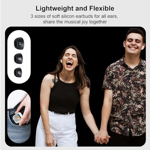 Advanced Bluetooth 5.4 Noise Cancelling Earbuds with Touch Control – Immerse Yourself in Crystal-Clear Sound and Deep Bass with Adjustable EQ and Environmental Noise Management – Perfect for Professionals and Music Enthusiasts on Android, i OS, Tablets, and Laptops (Black)