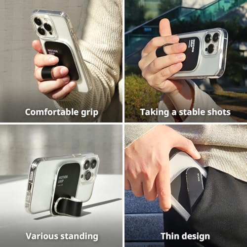 Transform Your Mobile Interaction with the Innovative Motion Grip Magnetic Phone Holder – 360-Degree Rotational Flexibility for Effortless Use, Mag Safe Compatible, and Removable Design for Wireless Charging – Stylish Oriental Tiger Aesthetic Enhances Your Device’s Appeal and Functionality
