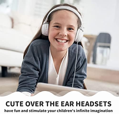 Premium ONTA Kids Headphones – Comfortable Noise-Canceling On-Ear Headset for Young Learners | Durable Wired Earphones Designed for School, Travel, and Home | Perfect Fit for i Pads, Smartphones, and Laptops | Unmatched Sound Quality for Ages 3+