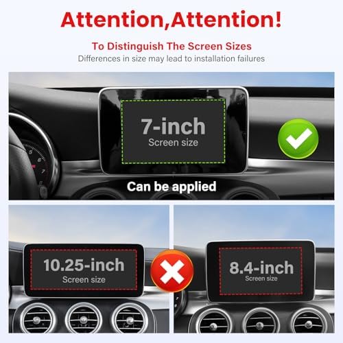 Magnetic Car Phone Holder for Mercedes CLA, GLA, A-Class (2015-2019) – Enhanced 360° Rotating Mount with Mag Safe Compatibility for Safe Navigation and Hands-Free Calling – Ideal for 8-Inch Displays – Elevate Your Driving with Superior Stability and Chic Aesthetics