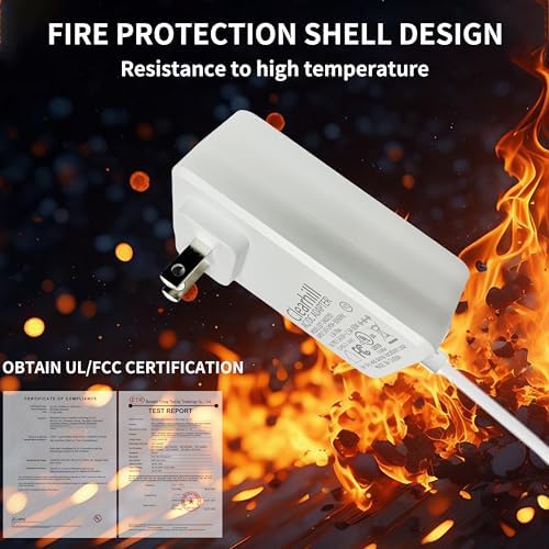 Versatile 24 V 2.5 A 60 W Wall-Mounted Power Supply Adapter for LED Strip Lights, Routers, Cameras – Durable 1.2 m Cable with DC 5.5 x 2.1 mm Connector for Enhanced Device Versatility and Efficiency – Optimize Your Power Management System Today!